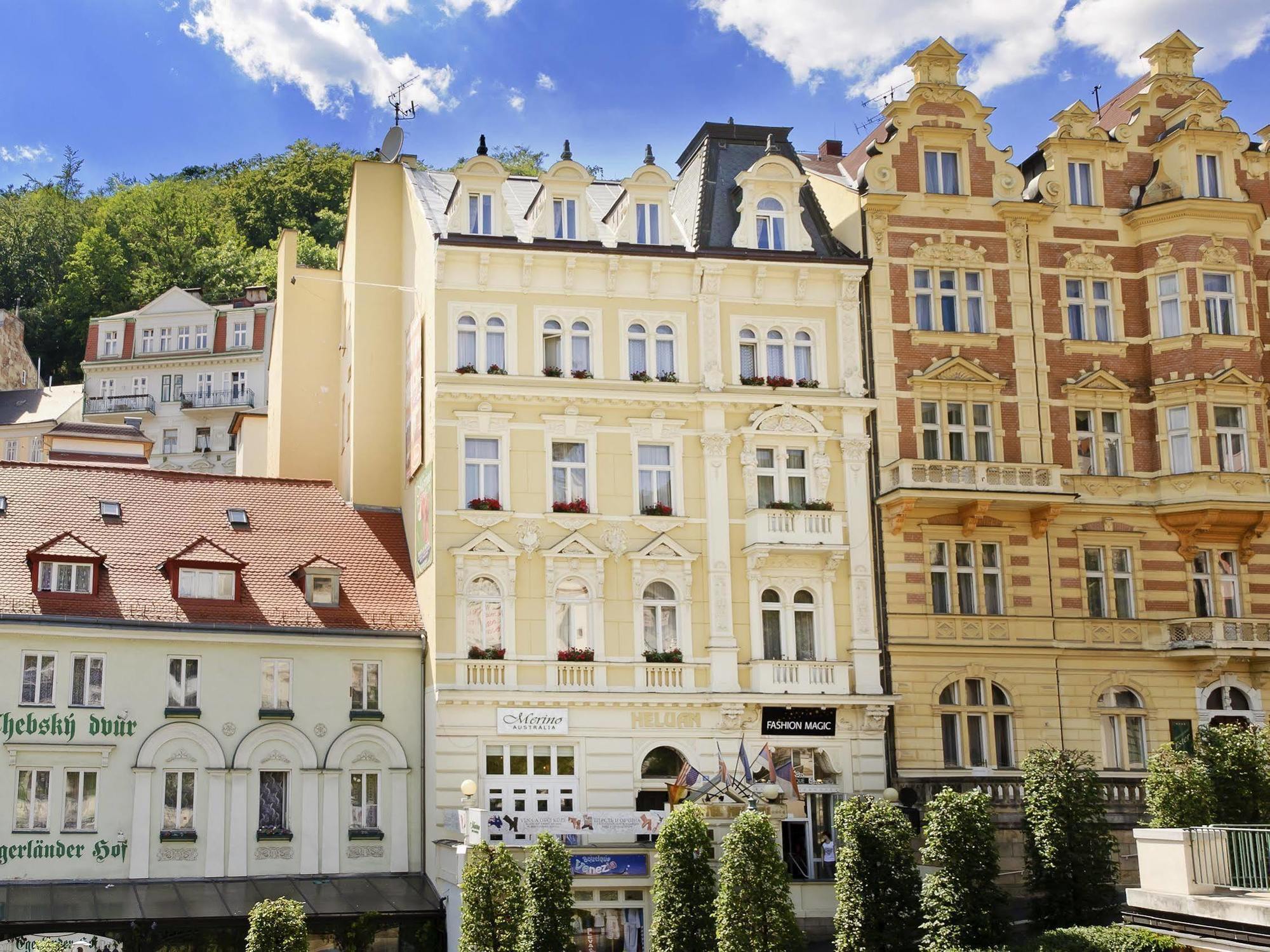 Hotel Heluan Карловы Вары Экстерьер фото